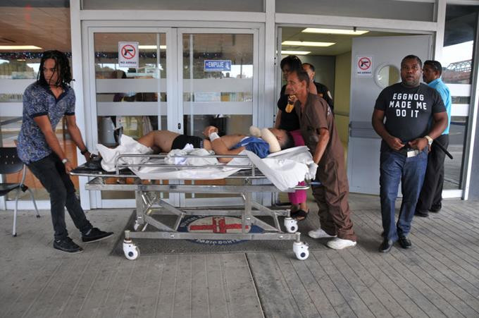 Heridos llenan las salas de emergencias de hospitales