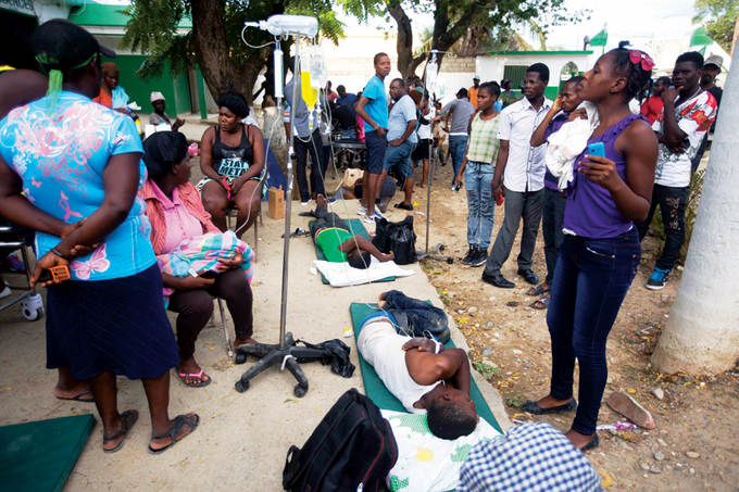 El colera en haiti superado pero no olvidado
