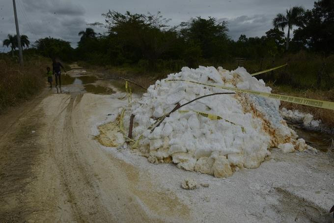 La sustancia contaminante que ha provocado enfermedades en guerra aun no ha sido retirada (1)