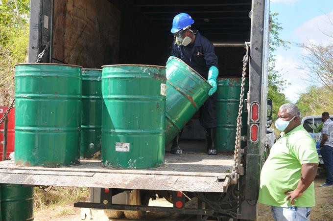 Autoridades no dicen destino de polvo toxico (1)