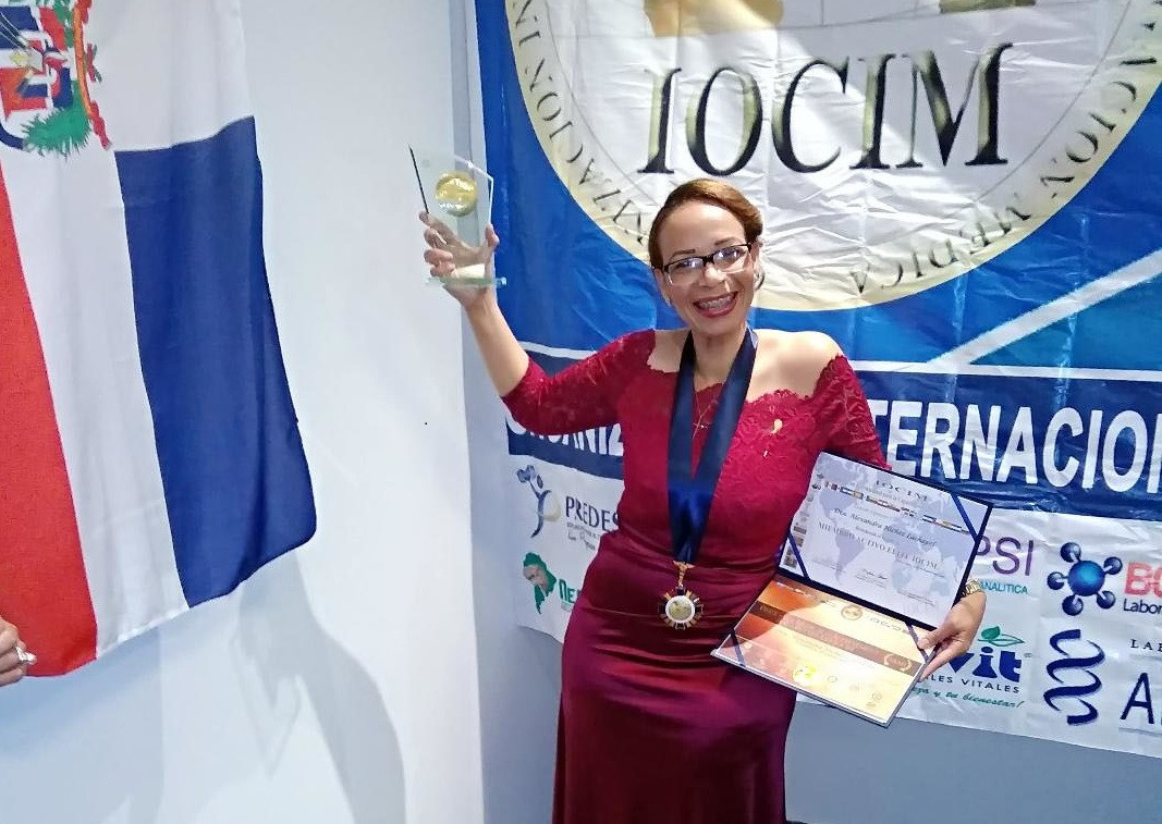 Foto 1   La doctora Alexandra Hichez luego de ser conocida