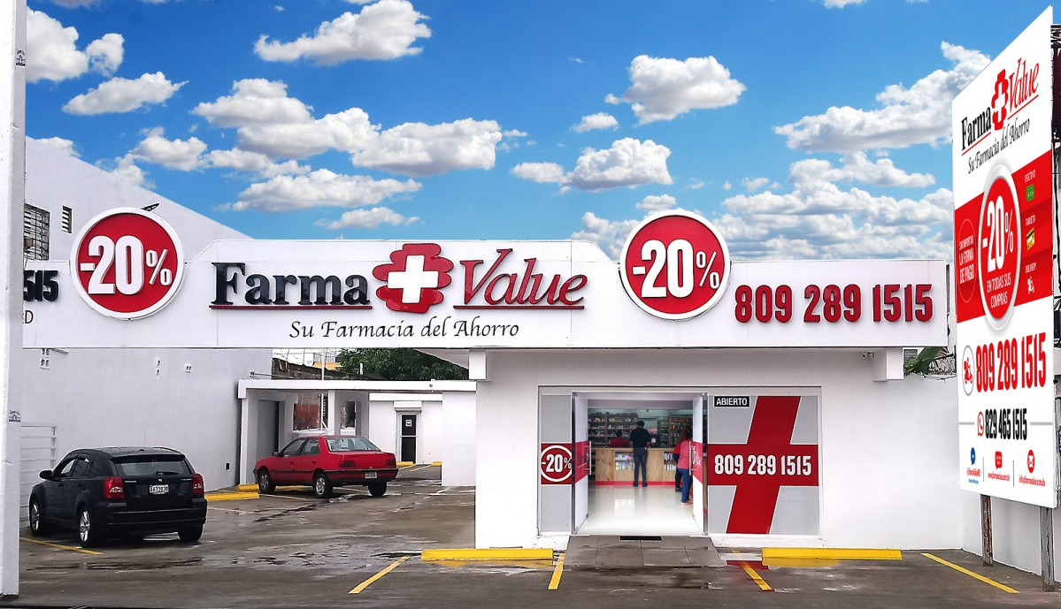 Nueva sucursal de Farma Value en  la carretera Mella, sector Alma Rosa...DGFRG