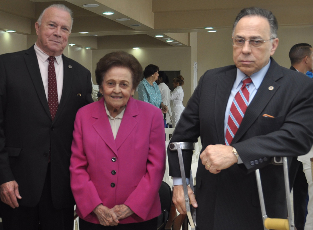 Arturo Pu00e9rez, Mary Pu00e9rez Vda. Marranzini y Celso Marranzini