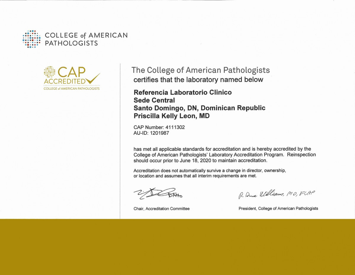 Foto 2   El certificado de acreditaciu00f3n del CAP.