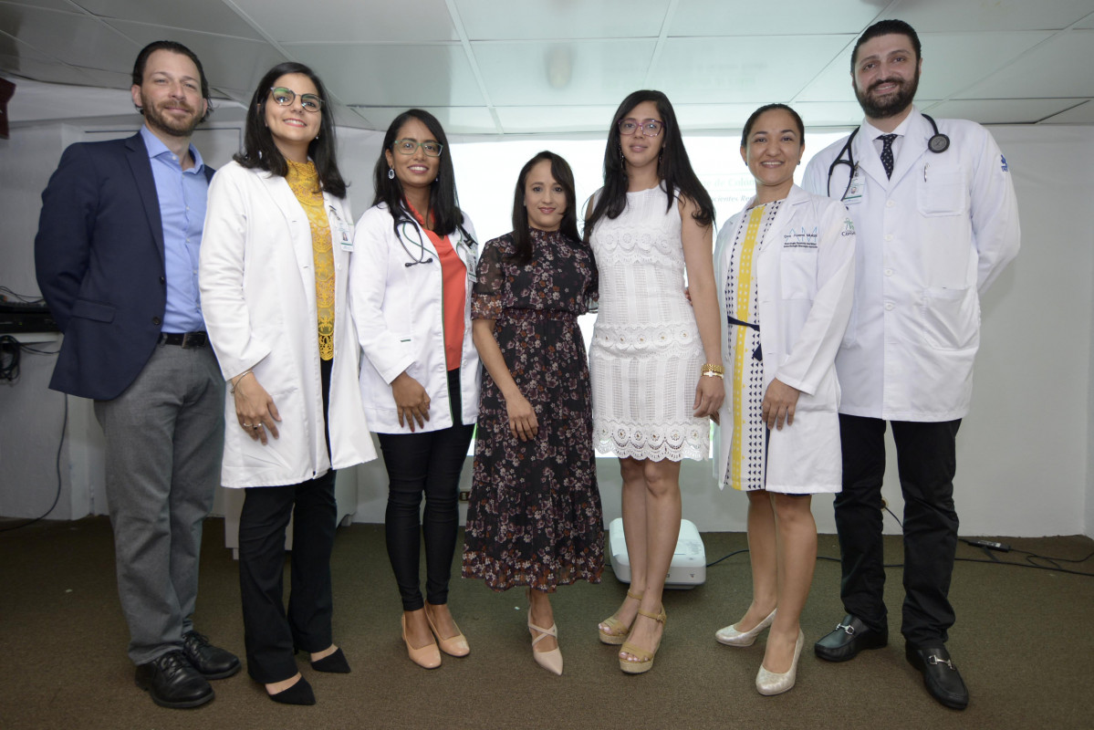 Javier Zaiek, Gabriela Canahuate, Rafaelina Lu00f3pez, Heidy Adames, Patricia Peu00f1a, Akemi Mukai y Raymundo Hernu00e1ndez