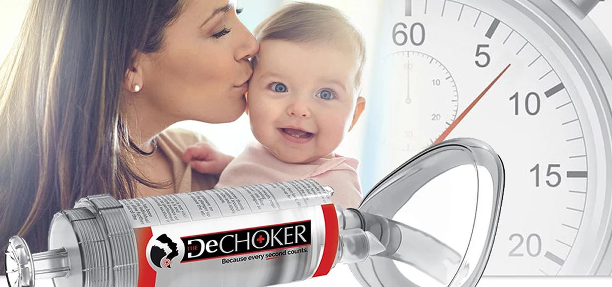 Dechoker es un dispositivo medico anti atragantamiento foto dechoker