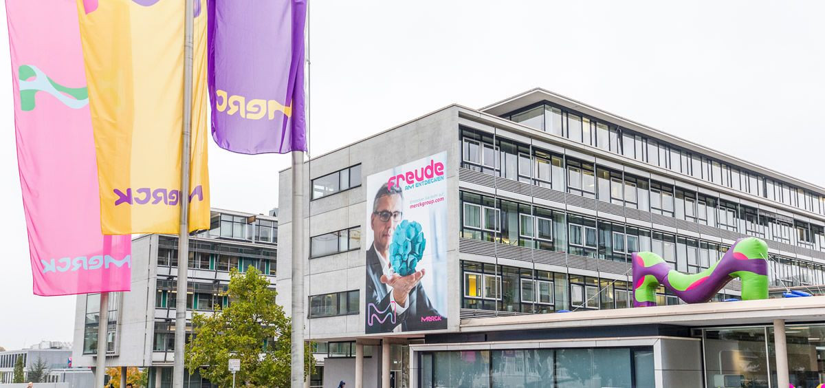 Sede de merck en frankfurter strasse en darmstadt