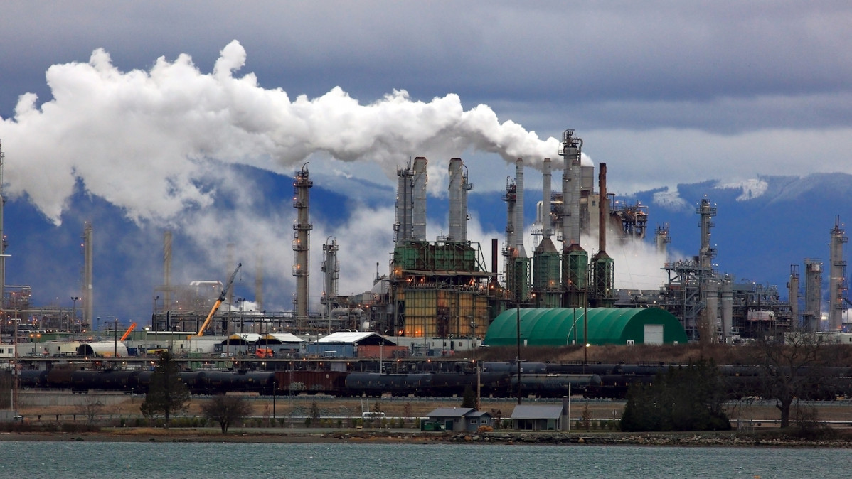 Pollution america smokestacks greenhouse gases