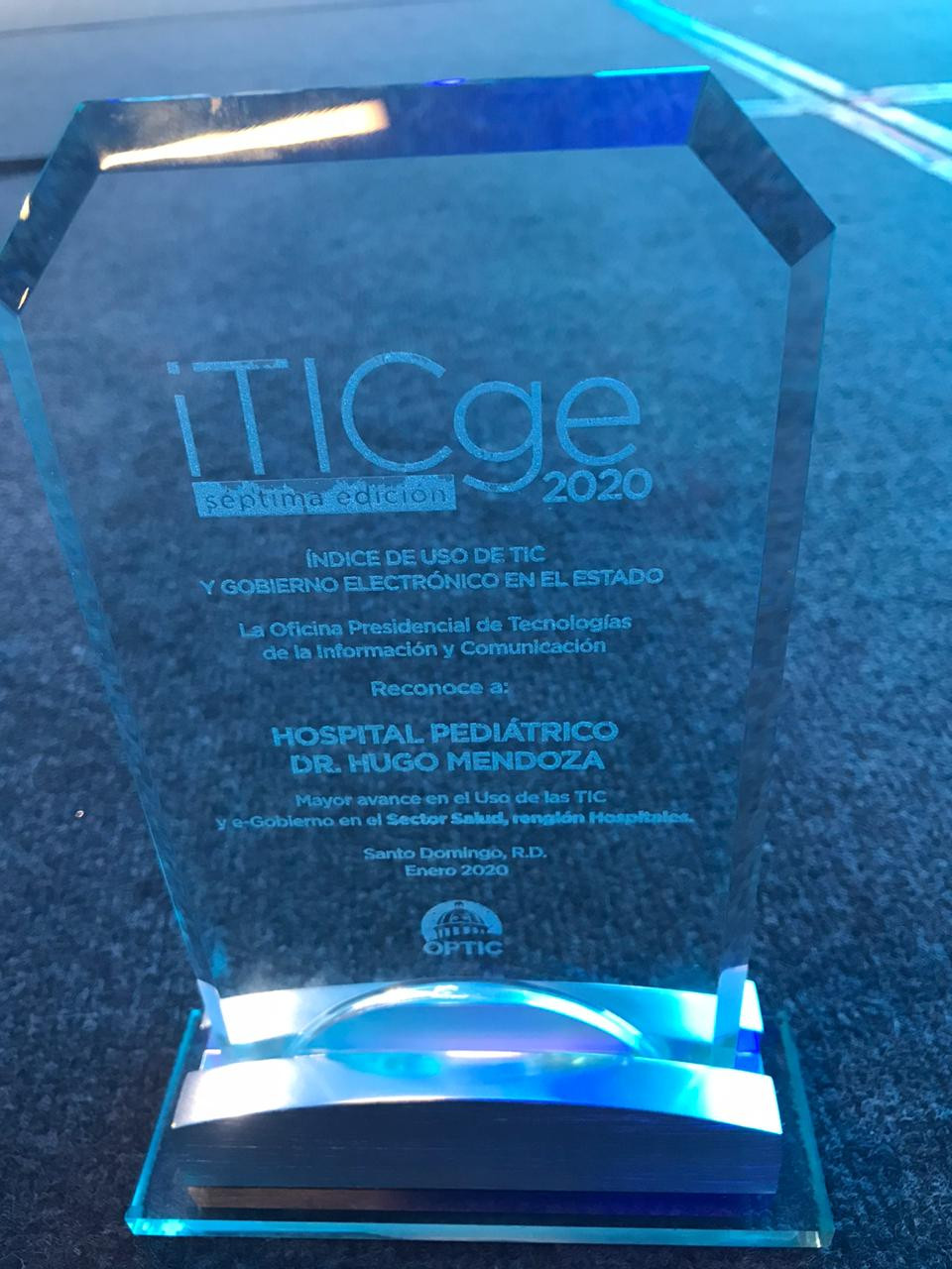 Reconocimiento ITICge 2020