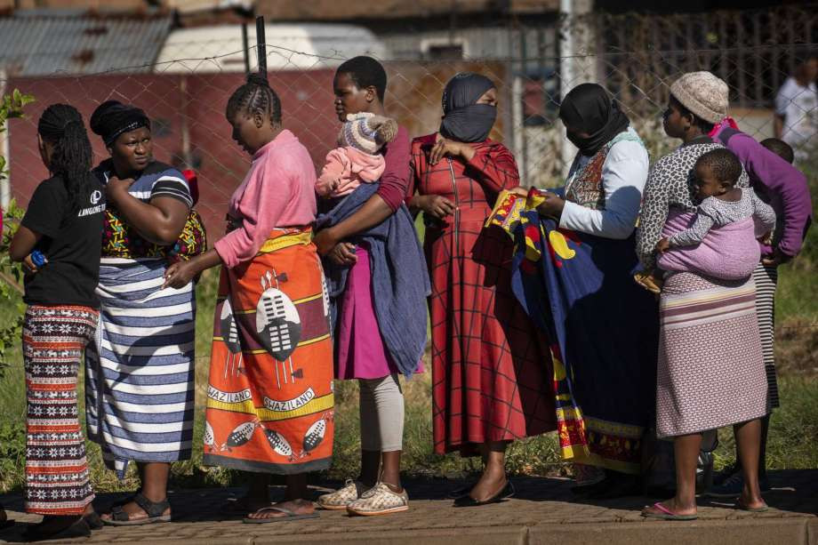 Hambre ahmbruna Sudu00e1frica u00c1frica Mujer Infancia