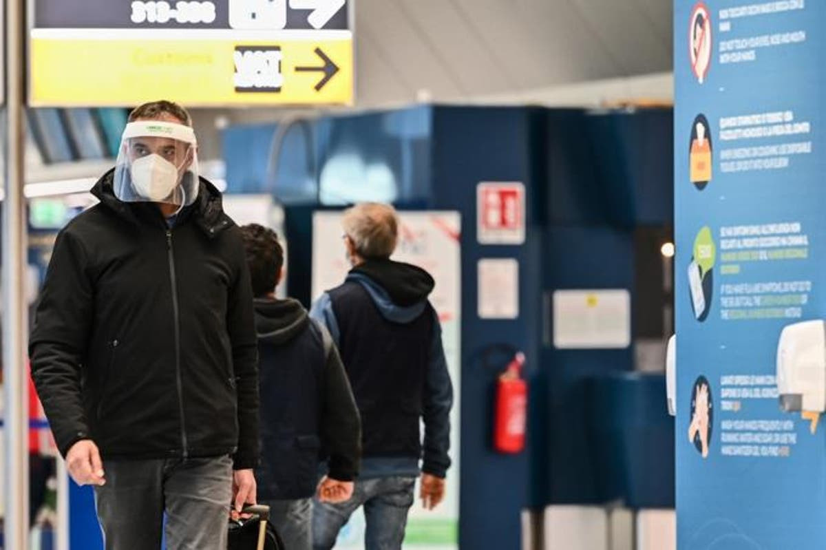 Llega a roma el primer vuelo a prueba de covid desde nueva york