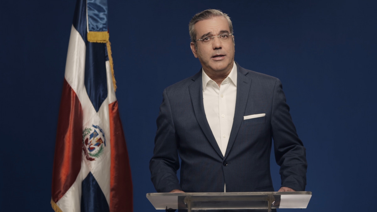 Luis abinader en discurso de llamado a votar el domingo 130220 foto prensa del prm