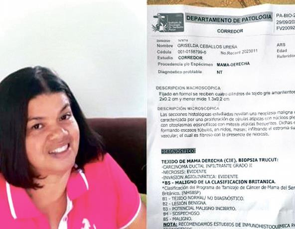 Mujer necesita ayuda para tratamiento contra el cancer