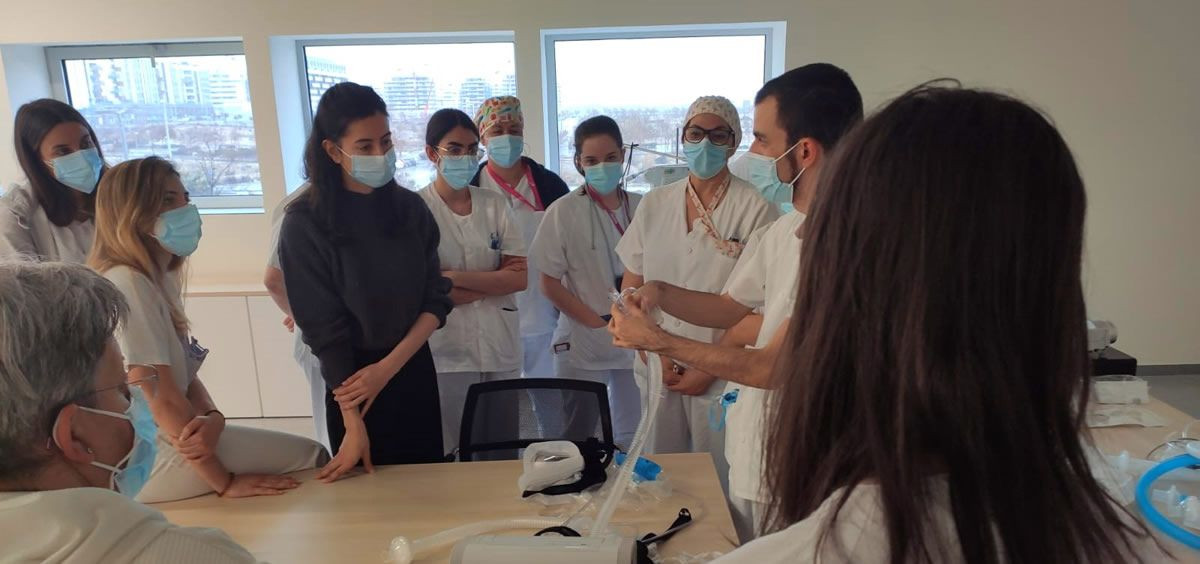 Philips colabora en la formacion de profesionales del hospital isabel zendal