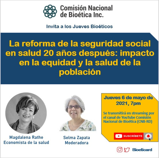 Invitación 2   Jueves bioético seguridad social salud
