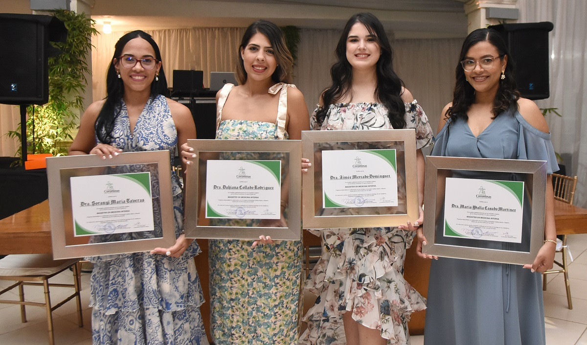 Soranyi Taveras, Dahiana Collado, Aimu00e9e Mercado y Maru00eda Casado