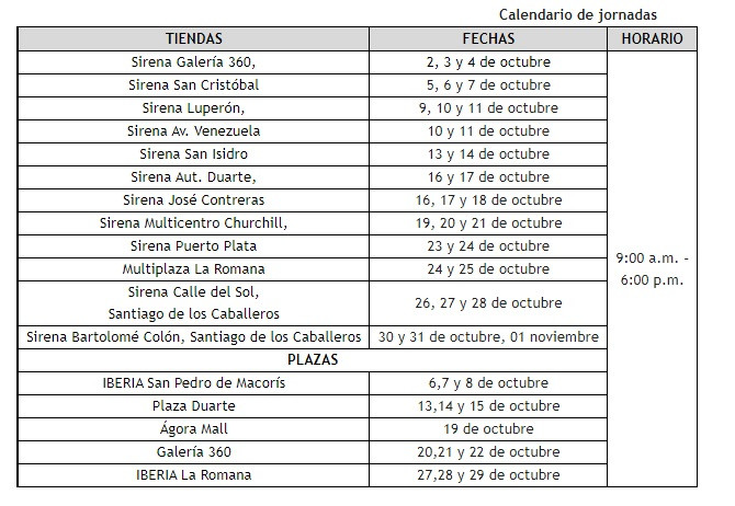 CALENDARIO