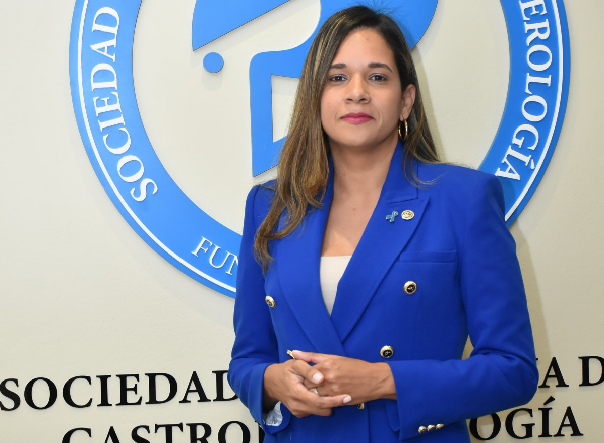 Dra. Clarali Almonte, presidente Sociedad Gastroenterologu00eda