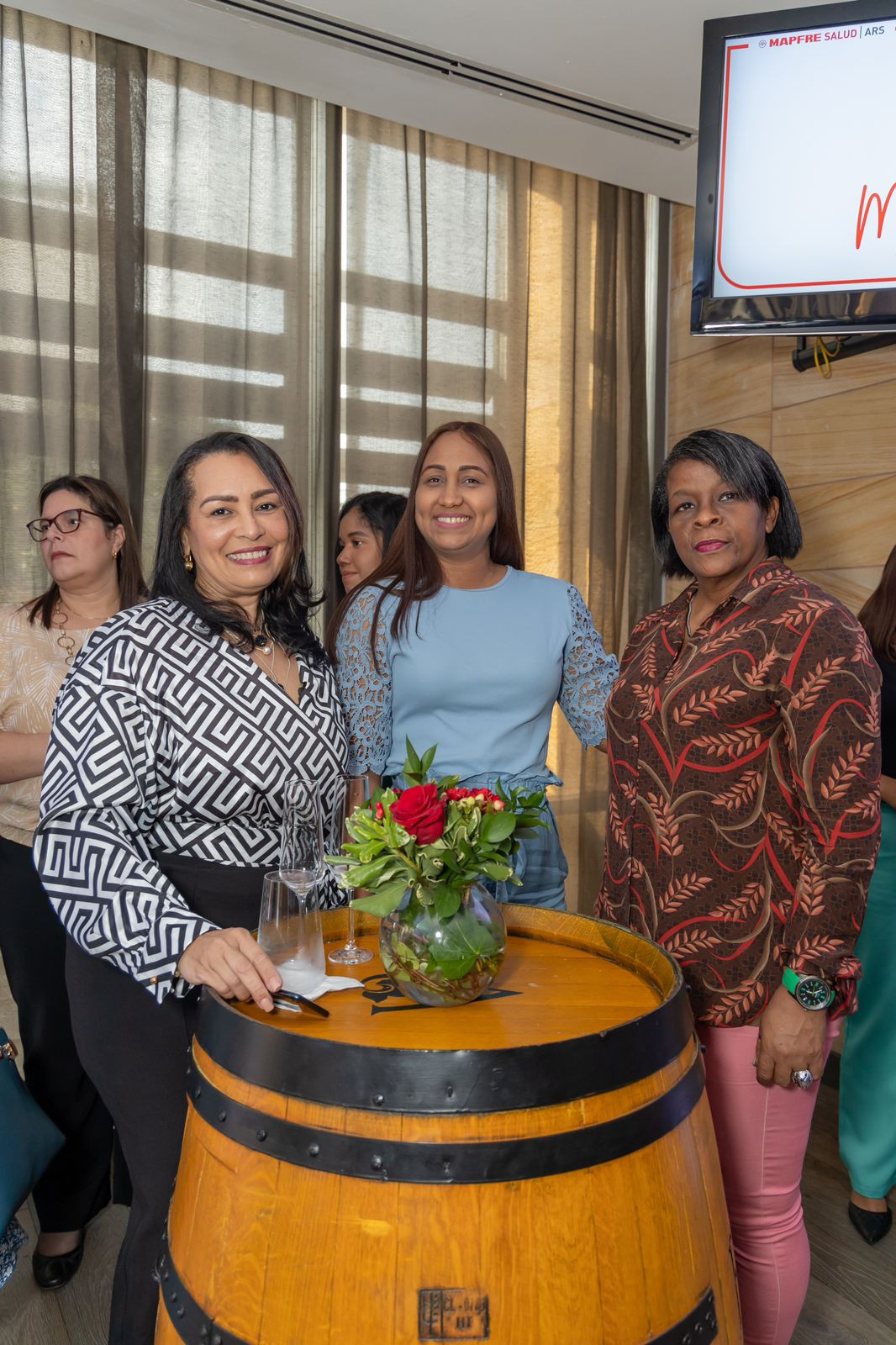 Fanny Montero, Carol López, viviana Marte