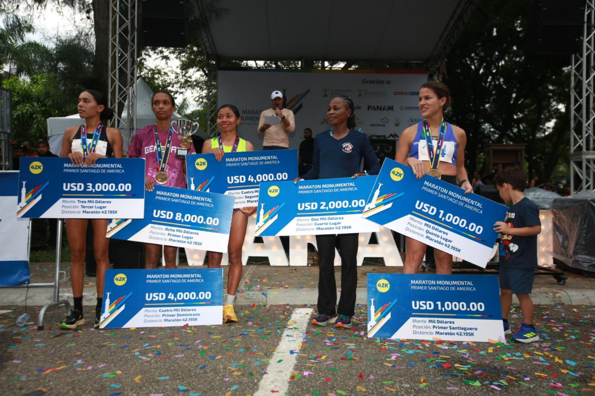 Ganadora Maraton Monumental Primer Santiago 2024