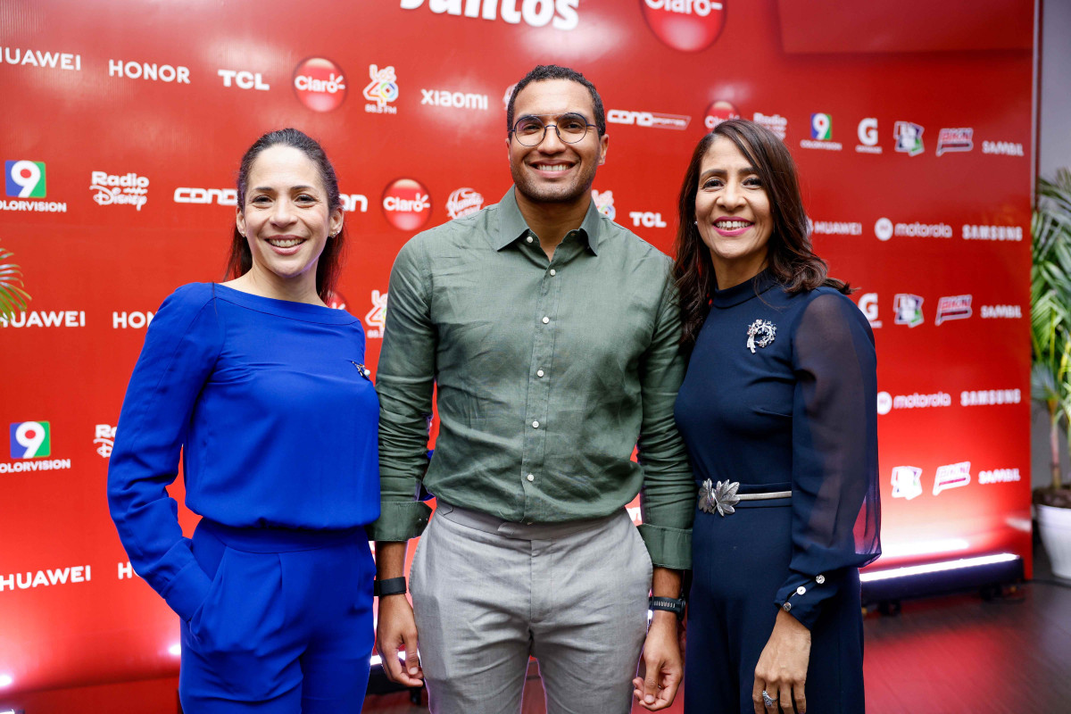 Vivian Peña, Pedro Tejada y Lucía Guzmán