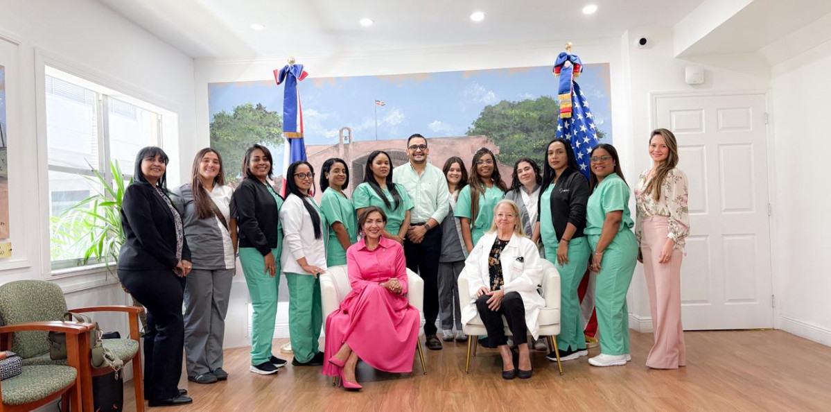 Cipesa valora programa capacitacion en FL Dofmi con enfermeras de RD 2