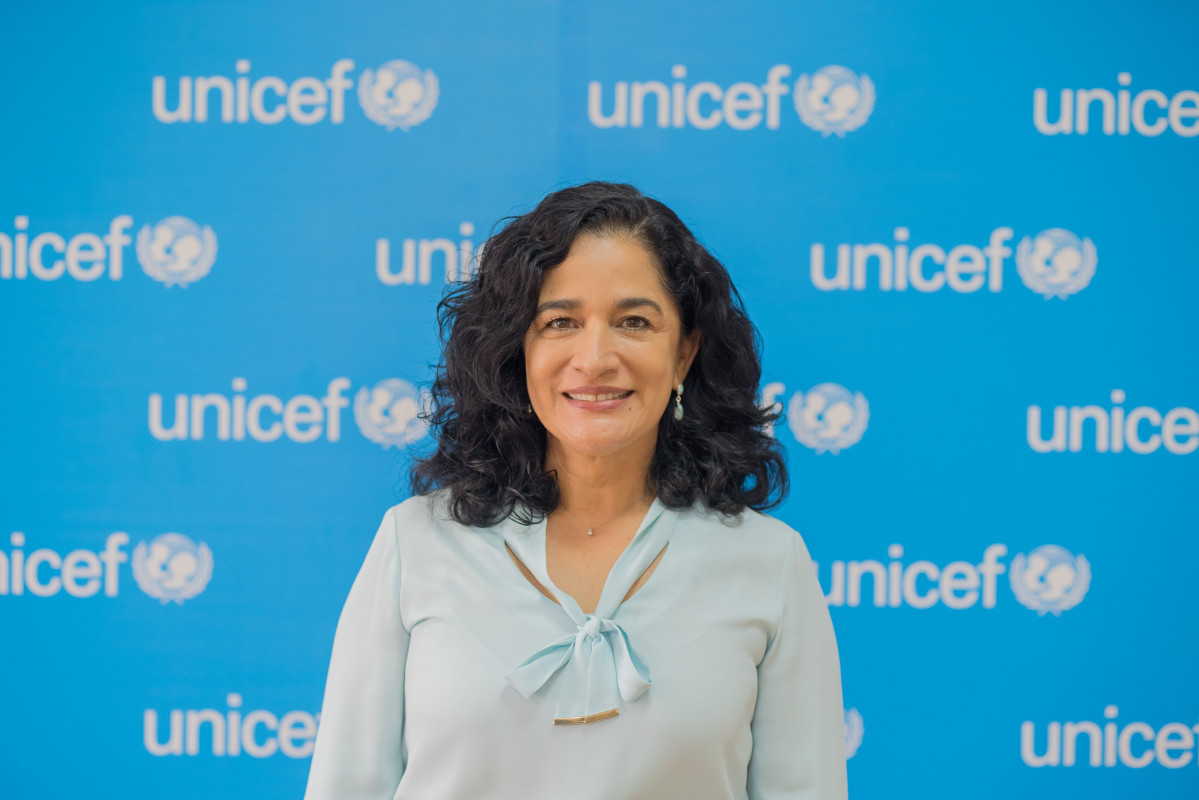 Anyoli Sanabria, representante interina de UNICEF 