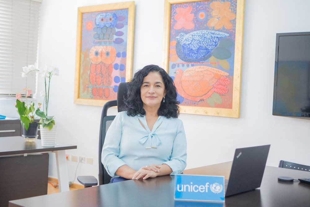 Anyoli Sanabria Representante interina UNICEF